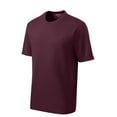 thumbnail image 5 of Sport Tek Teen Unisex Regular Plain Short Sleeves T-Shirt Maroon Medium, 5 of 5