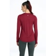 thumbnail image 4 of icyzone Long Sleeve Workout Shirts for Women, 4 of 5