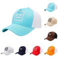 thumbnail image 3 of FUZHIQ Funny XX Face Embroidered Trucker Hat Breathable Mesh Back Adjustable Baseball Cap Casual Streetwear for Men Women, 3 of 4