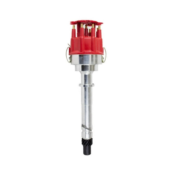 Pro Billet Distributor for Chevy SB/BB V8 - Red