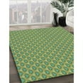 thumbnail image 2 of Ahgly Company Indoor Round Patterned Green Peas Green Area Rugs, 6' Round, 2 of 6