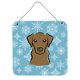 thumbnail image 1 of Caroline's Treasures Snowflake Chocolate Labrador Impresiones para colgar en la pared o en la puerta BB1668DS66, 6HX6W, Multicolor Caroline's Treasures BB1668DS66, 1 of 1