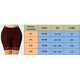 thumbnail image 3 of Fashion Women Plus Size Mid-Rise Lace Shorts Elastic Casual Sports Pants Trousers Trunks, 3 of 5