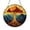 Acrylic 3.5 Inch, variant on Stained Glass Style Decorative Tree Window Suncatcher, Botanical Art Panel with Natural Branch Pattern, Window Hanging Decor for Home
