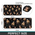 thumbnail image 7 of Pitbull Dog and Footprint Kitchen Rugs Sets Of 2,Anti Fatigue Kitchen Mat Rugs Non Slip Washable,Decorative Kitchen Floor Mats for Kitchen,Sink,Laundry,17"X30"+17"X47", 7 of 7