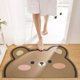 thumbnail image 3 of Listones De Baño 50x80cm Animal Lindo Alfombra Súper Absorbente Alfombra Antideslizante Alfombra De Baño De Poliéster Alfombra De Baño De Espuma Ultra Suave para Cocina Y Baño, O, 3 of 5