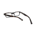 thumbnail image 2 of Eyebobs Fare N Square 2312-16 Unisex Square Frame Eyeglasses in Tortoise/White Stripes 51 mm, 2 of 4