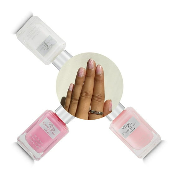 karma Organic beautiful Combination of Natural Nail Polish-Non-Toxic Nail Art, Vegan and Cruelty-Free Nail Paint