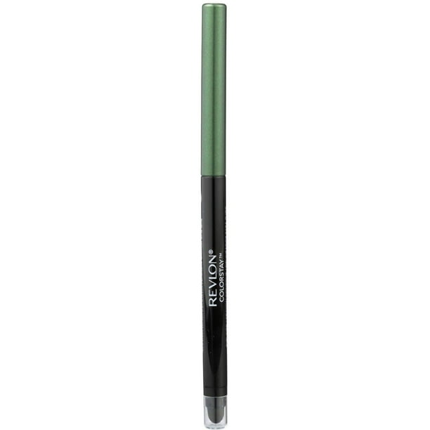 Revlon ColorStay Eyeliner Pencil, Jade [206] 0.01 oz (Pack of 2