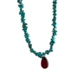 thumbnail image 1 of Guardurnaity Collar de mujer con grava irregular natural para una elegancia bohemia. Collar de piedra irregular. Ropa, zapatos y accesorios Miscelánea tipo+1, 1 of 6