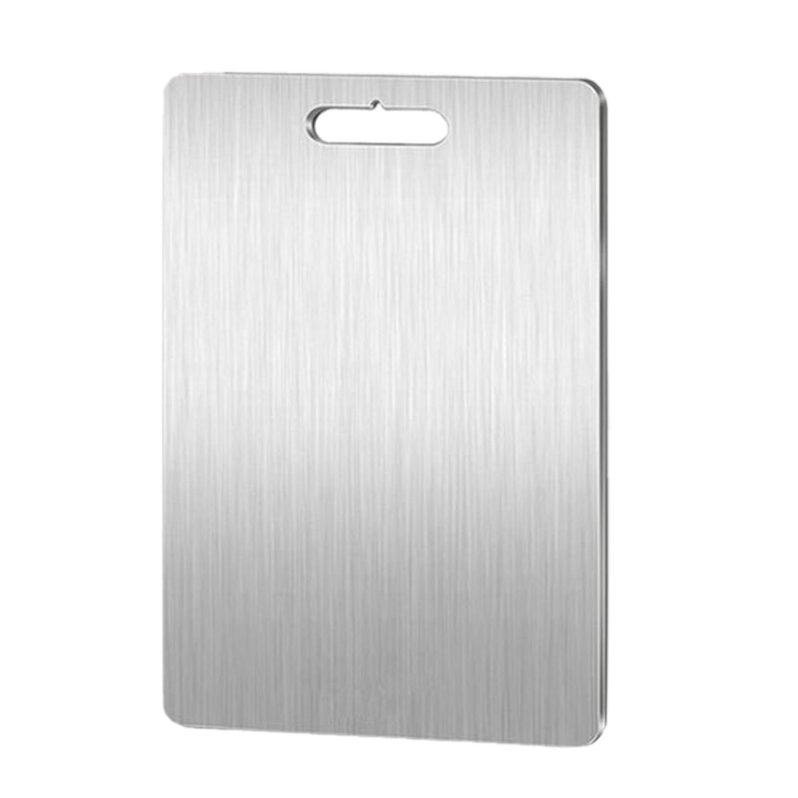 New Titanium Cutting Boards - 100% Pure Titanium Cutting Boards for Kitchen - Cutting Edge Hygiene & Durability, Double Sided Medical-grade Titanium Cutting Mat, 11/14/4/15''