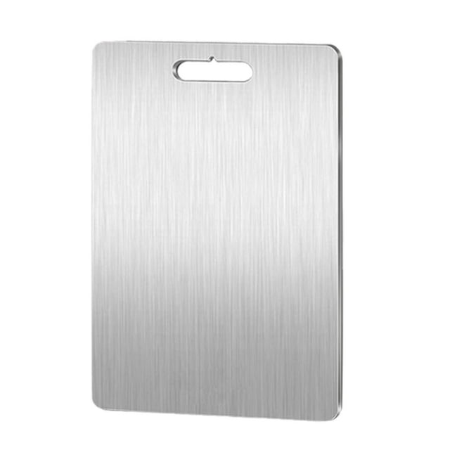 Binwennn Cutting Board 304 Stainless Steel Grade One Double Storage Durable Sheets for Baking 6 Cookie Sheet Organizer Rack for Vertical Cookie Trays for Baking Disposable Copper Baking Sheet with