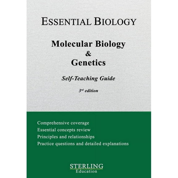 Essential Biology Self-Teaching Guides Molecular Biology & Genetics: Essential Biology Self-Teaching Guide, (Paperback)