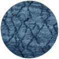 thumbnail image 1 of Safavieh Retro 6' Round Power Loomed Rug in Blue and Dark Blue, 1 of 10