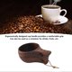 thumbnail image 3 of 350ML Wooden Cup with Handle Portable Multifunctional Wood Mug Drinking Cup for Coffee Tea Milk Beverages Dark Wood Color, 3 of 4