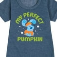 thumbnail image 3 of Blue's Clues - Mommy's Perfect Pumpkin - Toddler And Youth Girls Fleece Dress, 3 of 5