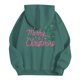 thumbnail image 3 of WILLBEST Sudaderas Deportivas para Mujer, Camiseta de Feliz Navidad para Mujer, Sudadera con Estampado de Letras y Árbol de Navidad, Sudadera con Capucha Navideña XX-Grande, 3 of 4