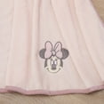 thumbnail image 2 of Minnie Mouse Appliqued Baby Blanket, Pink, Infant Girl, 2 of 6