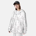 thumbnail image 3 of Balery Heart Rabbit Sudadera ligera de manga larga con capucha y protección solar UPF 50+ para hombre y mujer, ideal para pesca y running-Medium, 3 of 7
