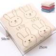 thumbnail image 2 of Diconna Baby Thicken Washcloth Letter Pattern Printing Stylish Lovely Towel, 2 of 5