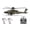 Green, variant on 1/48 C170 AH-64D RC Helicopter – 2.4G 6CH 3D Stunt Flybarless Military Helicopter with Optical Flow Positioning, Gyro, TOF Altitude Hold, for Adults & Beginners