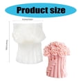 thumbnail image 5 of Flower Tree Scented 3D Rose Bouquet Silicone Epoxy Resin Ornament, 5 of 10