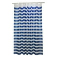 thumbnail image 4 of PEVA Cross Stripe Bathroom Shower Curtain Waterproof and Mildewproof Partition Curtain, 4 of 6