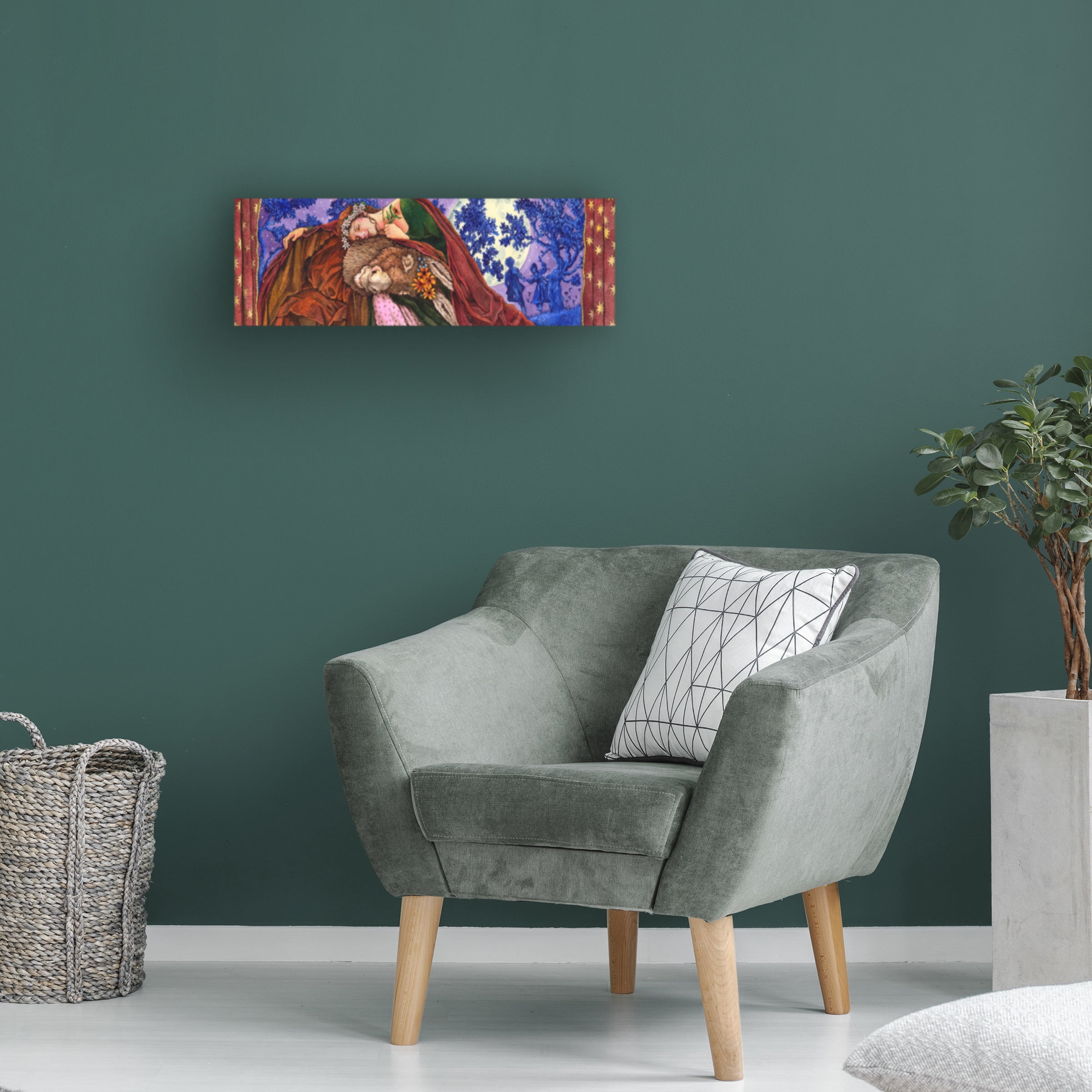 Wendy Edelson 'Midsummers Night Dream' Canvas Art