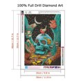 thumbnail image 5 of 5D DIY Halloween Skulls Diamond Art Kits Gem Art For Home Wall Decor 12 X 16 Inch, 5 of 6