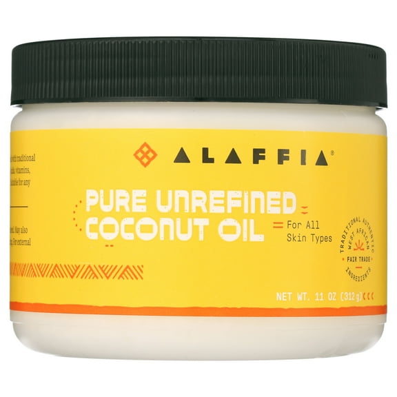 Alaffia Pure Unrefined Coconut Oil 11 OZ