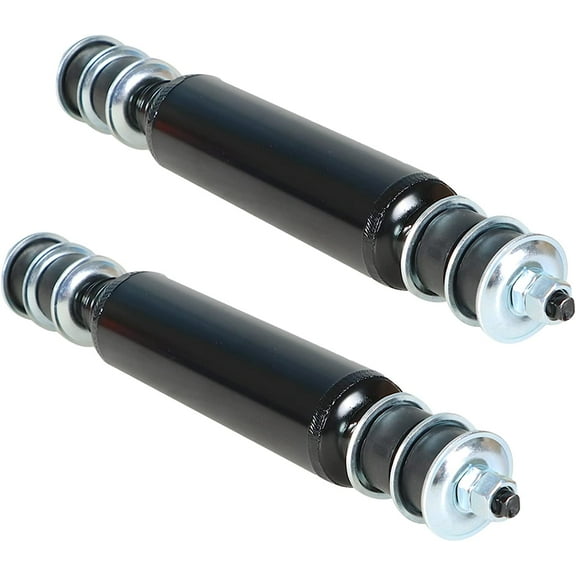 munirater Rear Shock Absorbers Black Replacement for DS Precedent Club Car Golf Cart 1981 Up Gas Electric