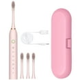 thumbnail image 3 of Toothbrush- Toothbrush With 4 Brush Heads-With Toothbrush Box- 6 Cleaning Modes- Water Proofing IPX7 Water Proofing Toothbrush--Newly, 3 of 9