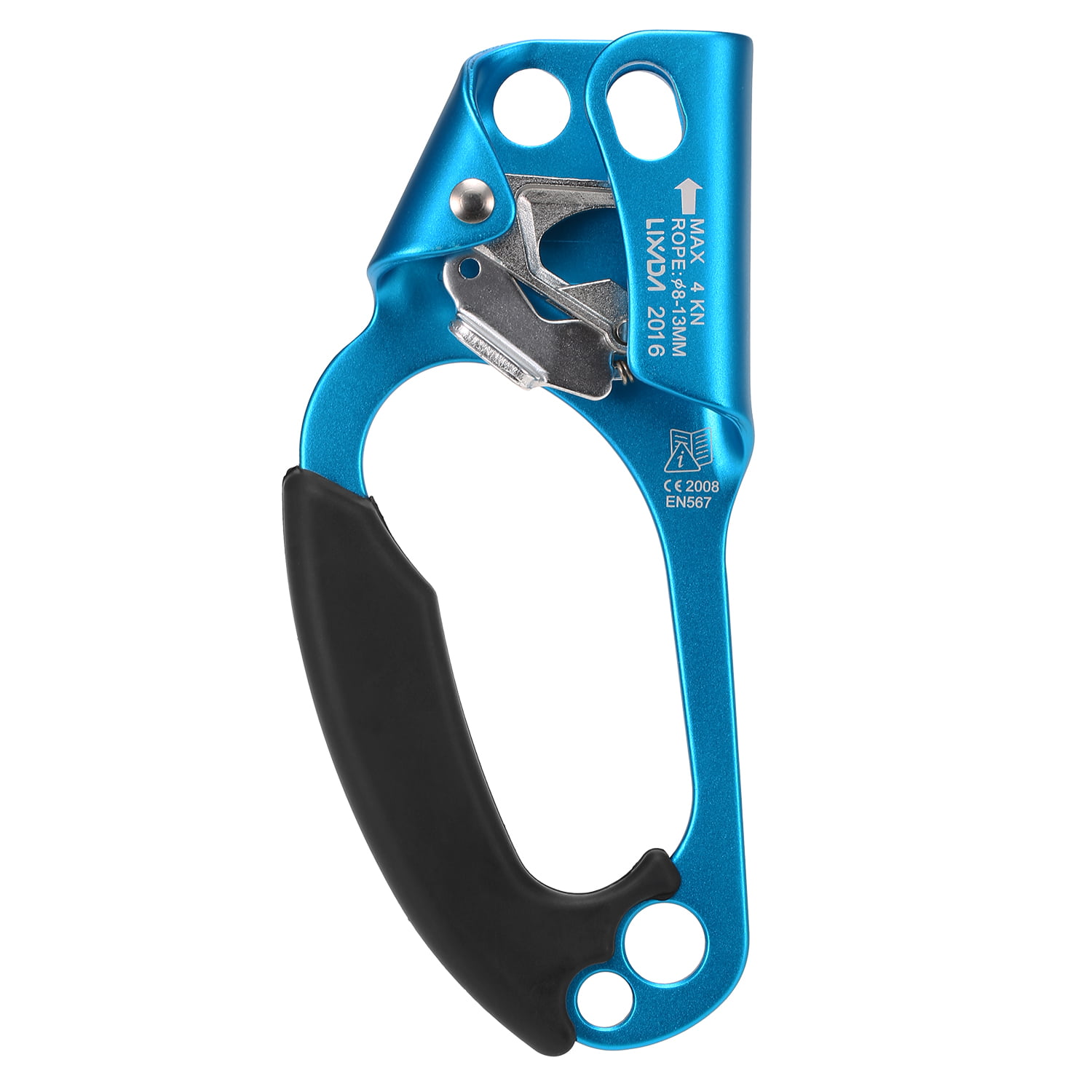 Lixada Hand Ascender Rope Clamp Climbing Ascender Rock Rappelling Equipment for 8-13mm Rope