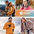 thumbnail image 3 of Winter Gloves Touch Screen Windproof, Thermal Warm Cycling Gloves with Silicone Grip, for Men Women Running Bike Ski Snow Outdoor (L), 3 of 7