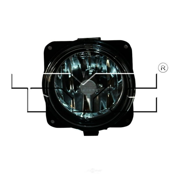 TYC 19-5429-00 Fog Light Fits select: 2001-2004 MAZDA TRIBUTE
