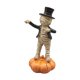 thumbnail image 2 of Figura coleccionable bailando sobre calabaza, adorno de mesa de resina decorativo pequeño Estilo B, 2 of 9