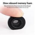 thumbnail image 4 of Memory Foam Ear Tips for Buds3 Pro, Replacement Earbud S, M, L, Noise Isolating Slow Rebound Foam Tips, Sweatproof Fit Charging Case 3 Pairs, 4 of 7