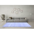 thumbnail image 3 of Ahgly Company Indoor Rectangle Solid Blue Modern Area Rugs, 2' x 5', 3 of 4