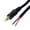 straight head, variant on Power Pigtail Cable DC5525 5.5x2.5mm Male Plug Open End Power Wire for Security Camera,DVR,LED Strip Light