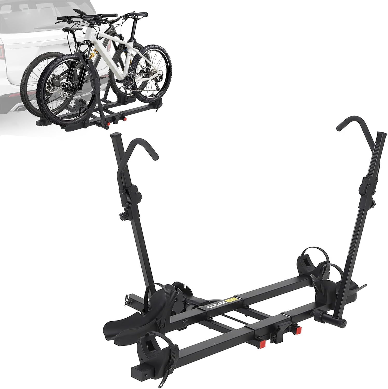 Allen Sports, Bike Carrier, QR545 Locking Hitch Mount for 4 Bikes