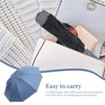 thumbnail image 6 of FONDOTIN 1Pack Umbrella Cute Blue Sun Protection and Rain Protection with Folding Design for, 6 of 8