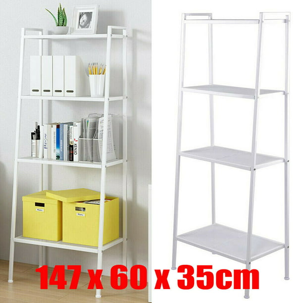 Tiers Bookshelf Ivory White Color Usa, White Bookcase Made In Usa