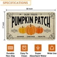 thumbnail image 3 of Fall Front Door Mat Decor, Fall Outdoor Welcome Mat, Autumn Farmhouse Pumpkin Patch Doormat Country Outdoor Rug Indoor, 17" x 30", 3 of 6