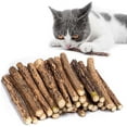 thumbnail image 1 of Lot de 30 Bâtons à Mâcher pour Chat, Jouets pour Chat en Vigne Argentée Biologique, 1 of 5