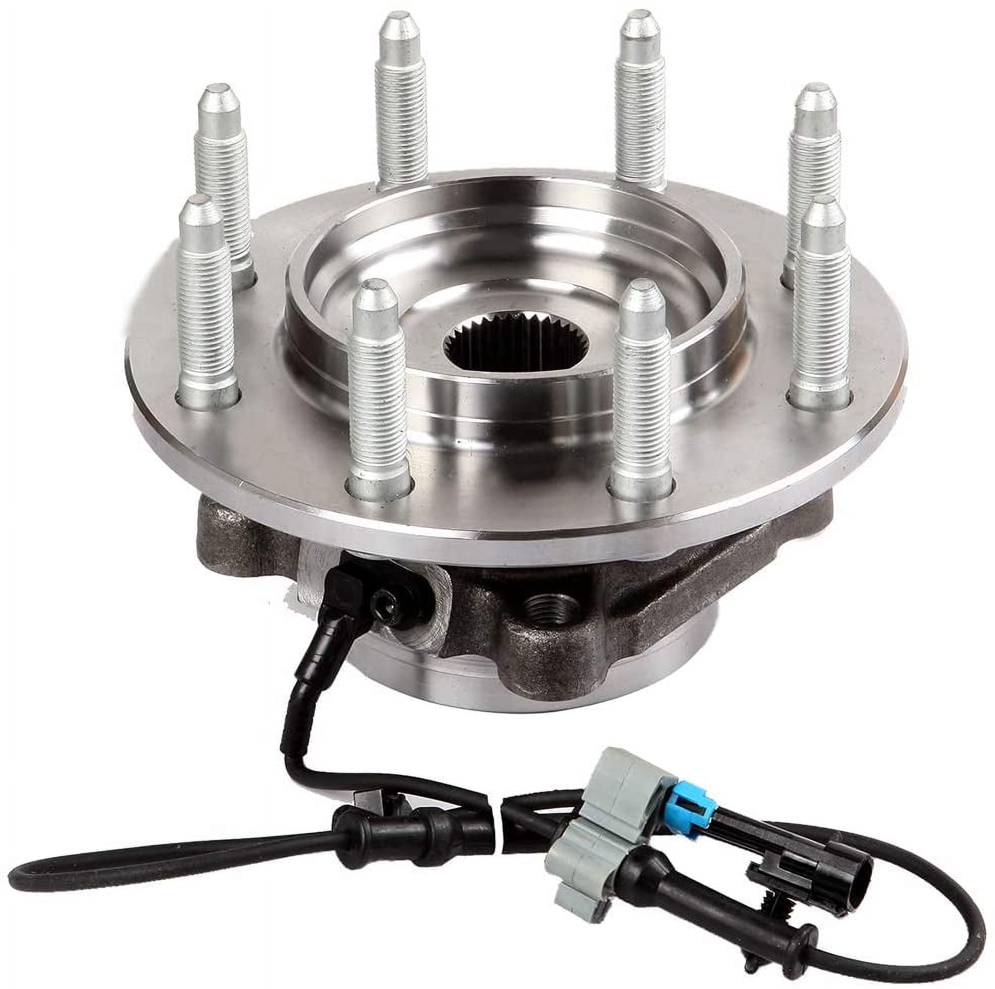 ECCPP Front Wheel Hub Bearing Assembly | 8-Lug With ABS | Replacement For 2001-2007 GMC Chevrolet Silverado/Sierra 2500/3500