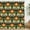 Orange Green Vintage, variant on 70s Groovy Funky Shower Curtain Set 72Wx72H Inches Colorful Retro Flower Checkered Modern Pastel Y2K Aesthetic Waterproof Bathroom Curtain with 12 Hooks
