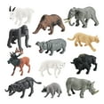 thumbnail image 4 of shamjina 12 Pieces Wildlife Animals Figurines Animals Figures Toys for Party Favors Party D, 4 of 8