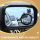 thumbnail image 4 of unbranded 1Par Espejo Lateral Con Blind Spot Para Auto Duradero De Superficie Negro, 4 of 8