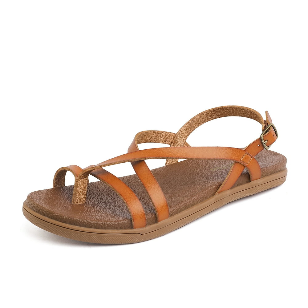 ladies fashion flat comfort sandals