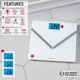 thumbnail image 3 of Taylor Digital Body Composition 8 User Glass Scale White 5282542, 3 of 8